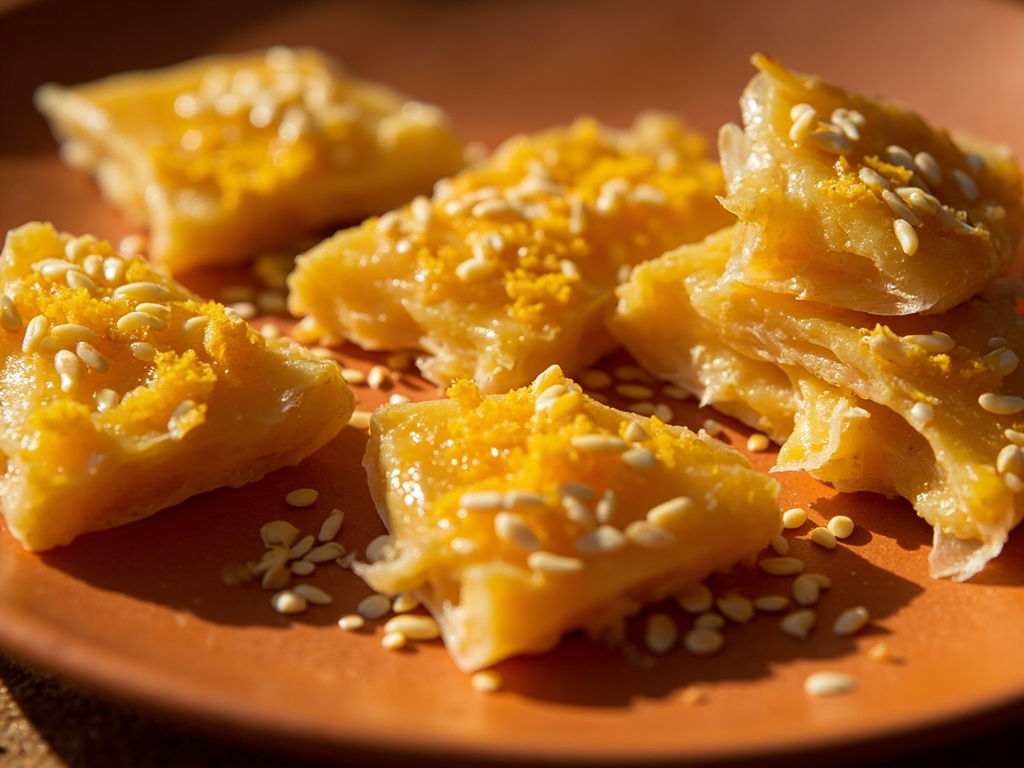 Cubbaita — brittle de sésame, amandes et miel
