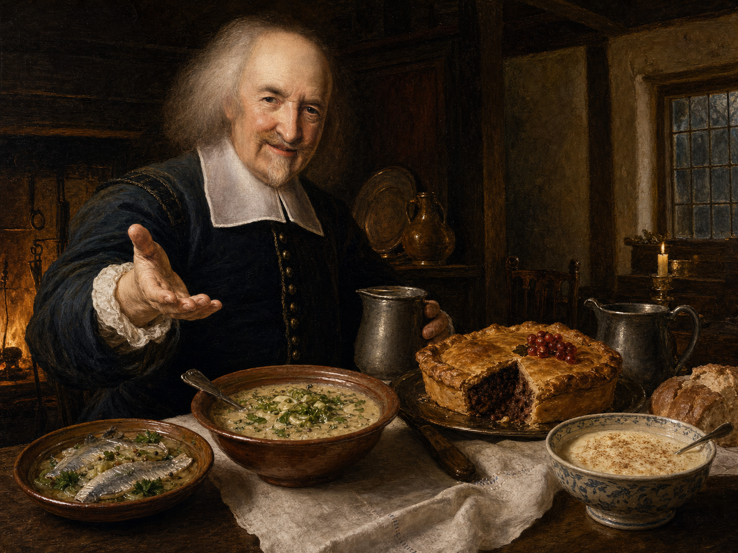 Thomas Hobbes à table