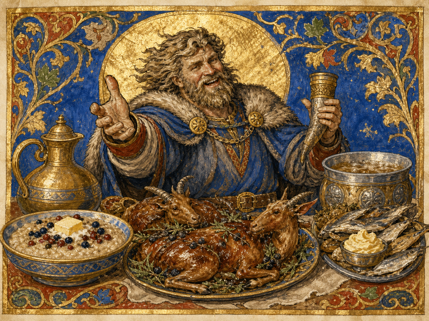 Thor at the table