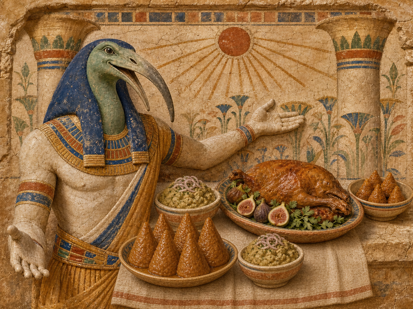 Thoth at the table