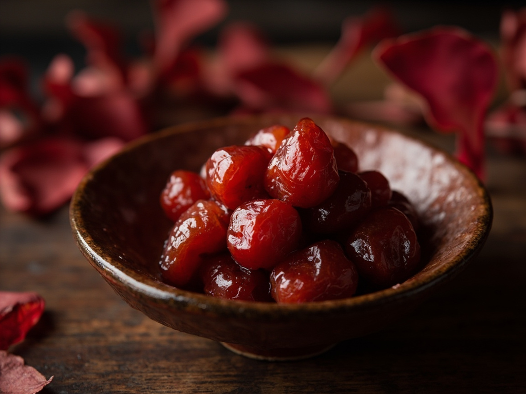 Umeboshi — salted preserved plums