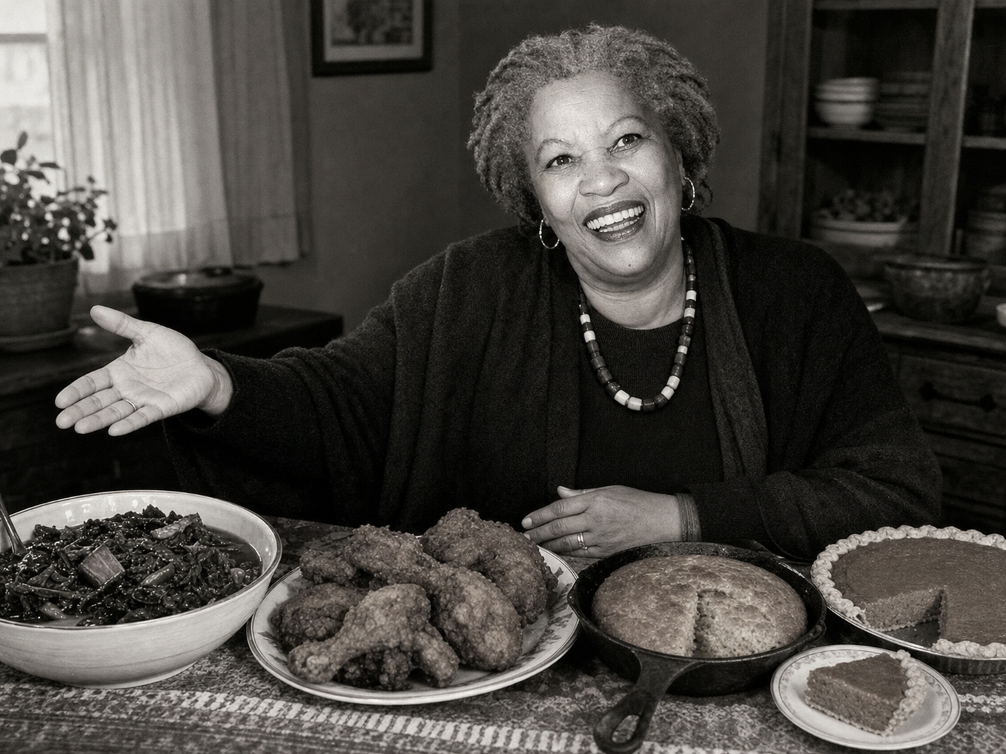 Toni Morrison à table
