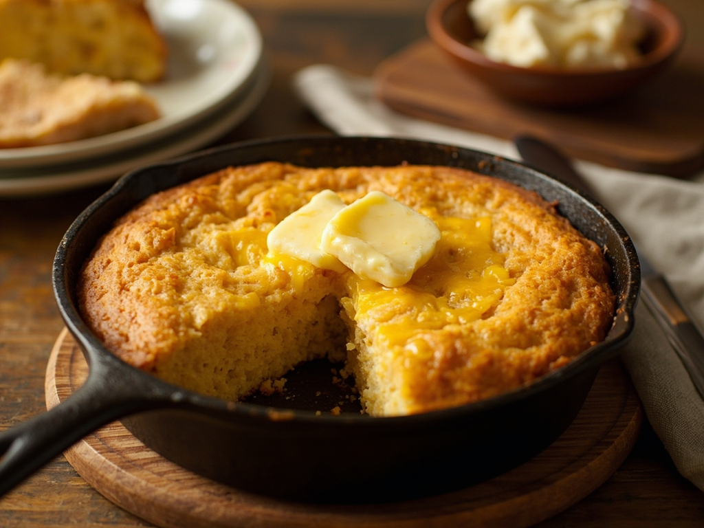 Pain de maïs (cornbread)