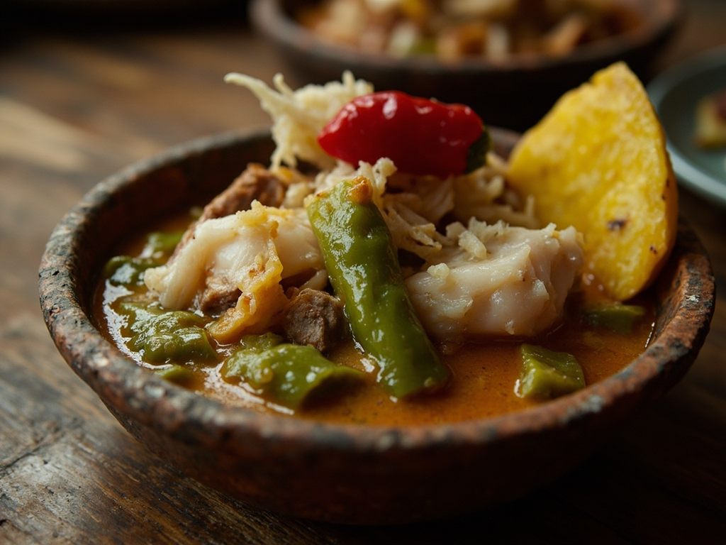 Okra and Salt Cod Kalalou
