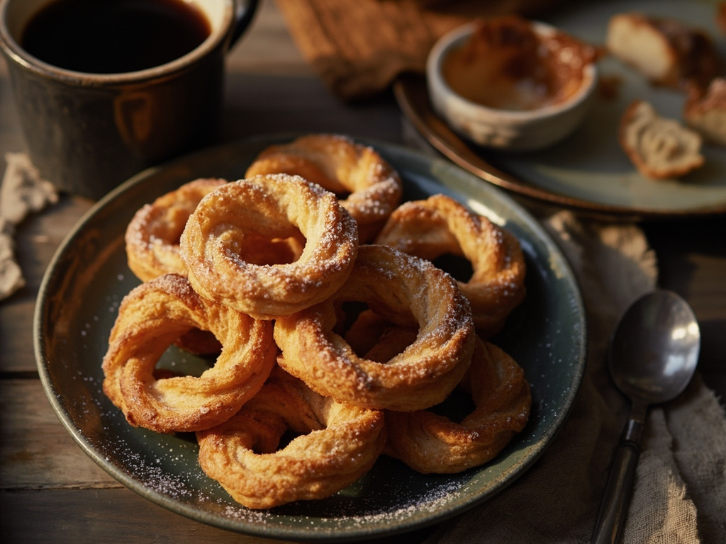 Kleinur (beignets torsadés à la cardamome)