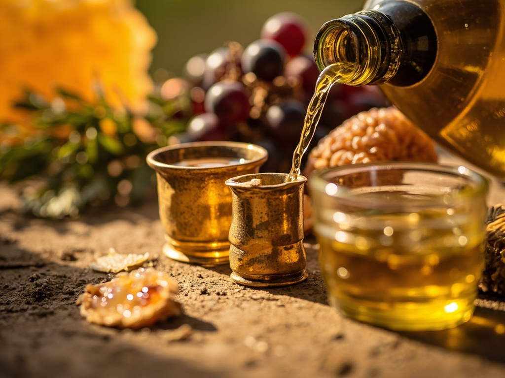 Mulsum, le vin miellé d'accueil