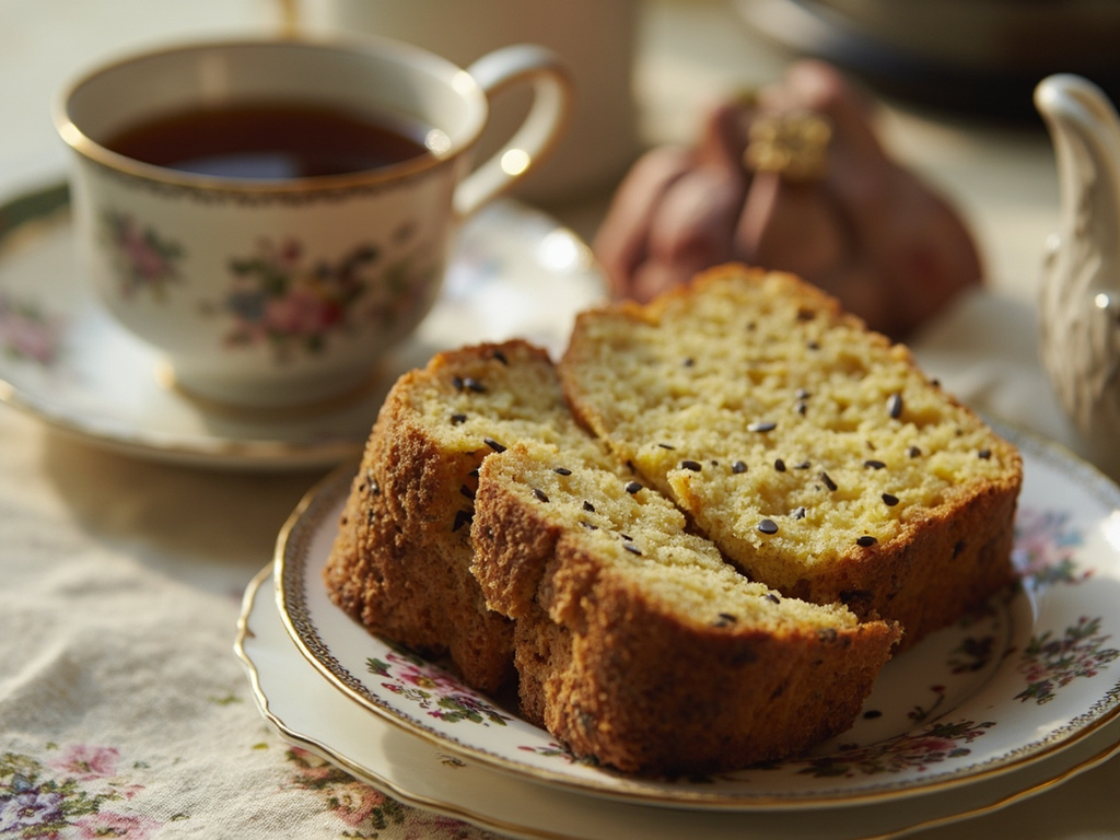 Seed cake au carvi de l'afternoon tea