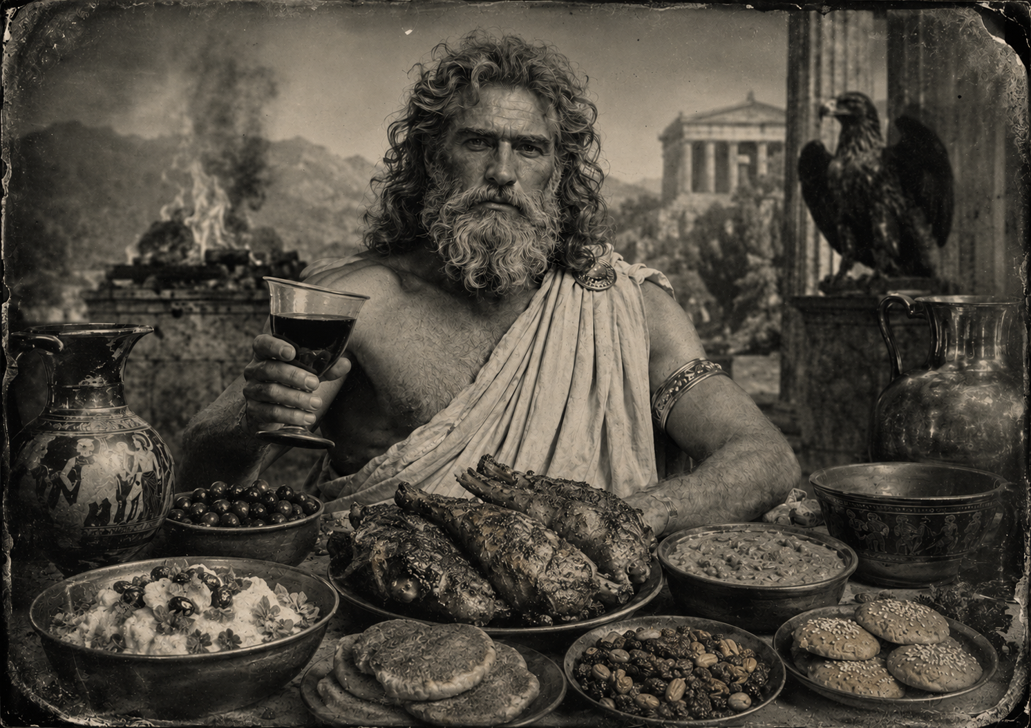 Zeus at the table